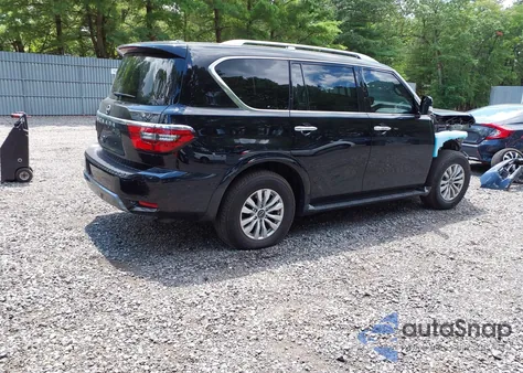 2024 Nissan Armada Sv 4Wd из США, поврежденный, VIN JN8AY2AD0R9705694